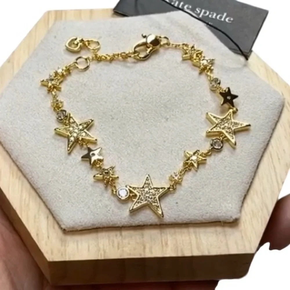 Kate‎ Spade New York ~ Gold-Tone You're A Star Bracelet